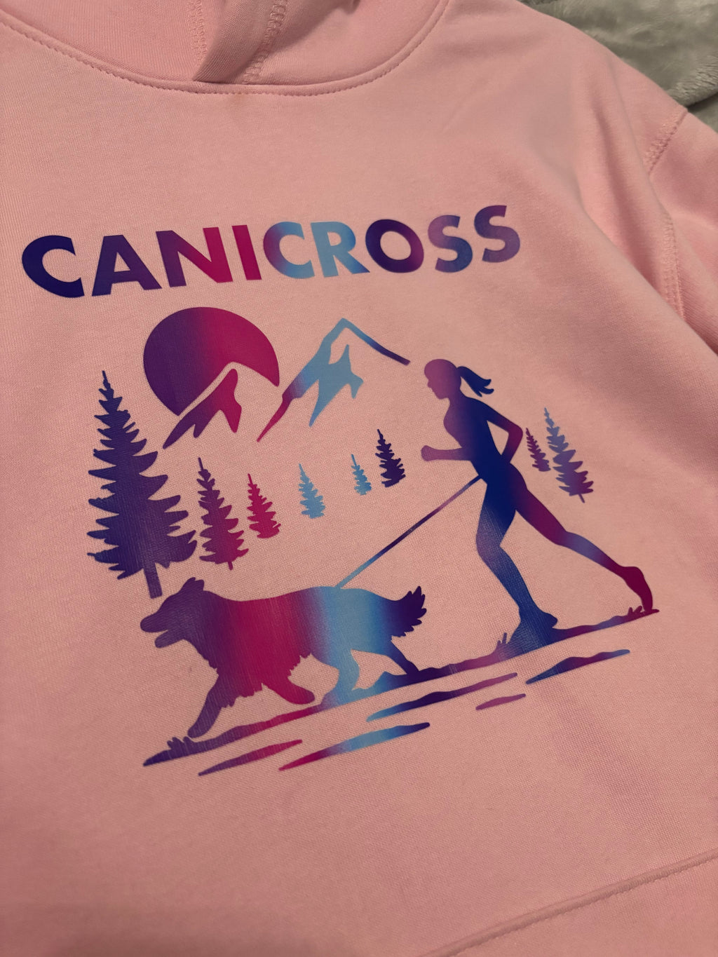 Canicross Sweater - Pink/Purple Image