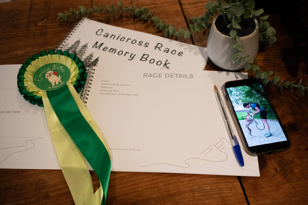Canicross Race Memory Book