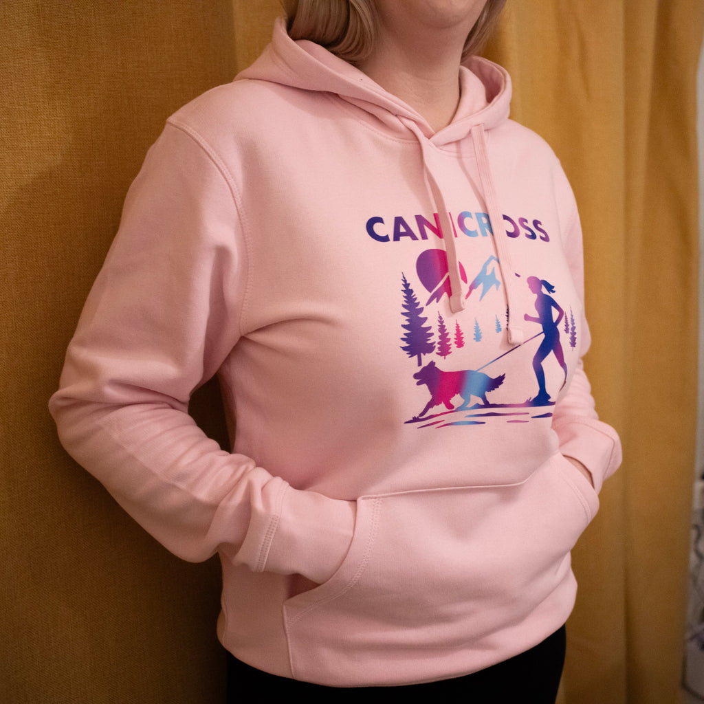 Canicross Hoodie - Pink/Purple Image